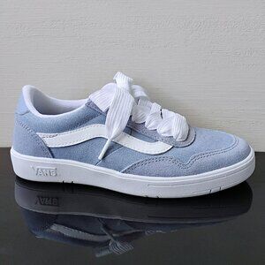Vans Women's Cruze Too CC Suede / Canvas Lightweight in Cool & Unique Dusty Blue